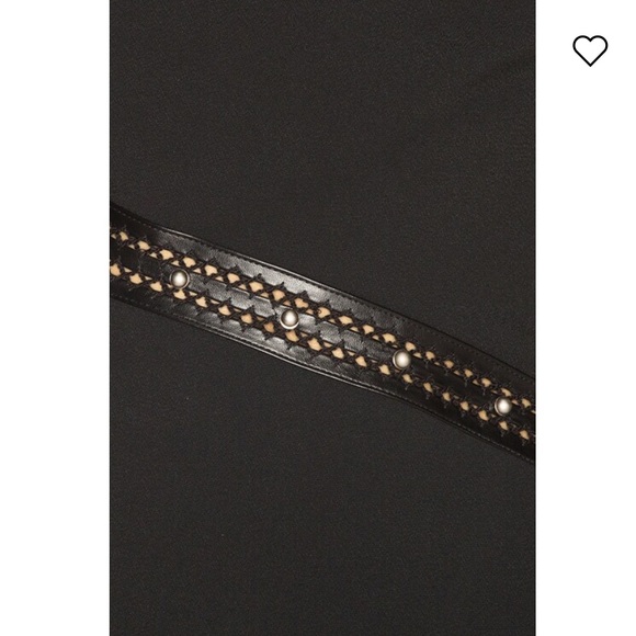 JONATHAN SIMKHAI - Strapless Side-Cutout Long Dress with Leather Trim -B… - Picture 4 of 11